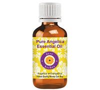 Huile essentielle d'angélique pure Deve Herbes (Angelica archangelica) distillée à la vapeur de qualité thérapeutique à 100% pour les soins personnels 5ml (0,16oz)