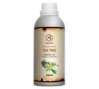 Huile Essentielle d'Arbre à Thé 500ml - Melaleuca Alternifolia - Australienne - Aromathérapie - Pure et Naturelle - Soins de Peau et Cheveux