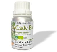 Huile Essentielle de Cade Bio 250 ml - Fabriquée En France - 100% Pure et Naturelle - Distillerie Duffez