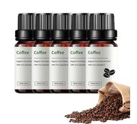 Huile Essentielle De Café Naturelle, Huile De Café Anti-Rides, Avec Compte-Gouttes En Verre à Embout En Silicone, Pour Le Corps, Les Cheveux, Les Bougies, Le Savon Et Les Massages (5)