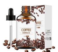 Huile essentielle de café pure,Huile de café naturelle, Huile de café contre les rides, pour les soins de la peau et des cheveux hydratante, convient aux savons, aux produits de soins de la peau