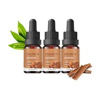 Huile Essentielle de Cannelle de Ceylan BIO, Huile Pure et Naturelle pour Diffusion et Aromathérapie, Parfaite pour Purifier l'Air, Créer une Ambiance et le Bien-Être au Quotidien (3pc)