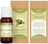 Huile essentielle de cardamome 100 % pure et naturelle - Huile parfumée pour diffuseurs et rafraîchissement de la pièce - 10 ml