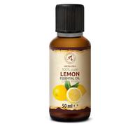 Huile Essentielle De Citron 50 ml - Citrus Limon - pour Diffuseur et Lampe Aroma - le Savon et les Bougies - Huile de Sauna - Parfums d'Intérieur - Arôme d'agrumes - Aromathérapie