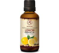 Huile Essentielle De Citron - 50ml - Citrus Limon Pour Diffuseur - Aromathérapie - Pure Et Naturelle - He Citron - Anti Fatigue - Soins Du Visage - Huile Pour La Peau, Corps, Ongles