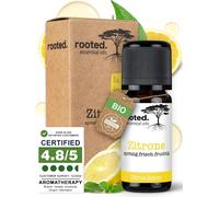 Huile Essentielle De Citron Bio 10 Ml \U2013 Citrus Limon \U2013 100% Pure \U2013 Pour Aromathérapie, Diffuseur, Parfum D`Ambiance, Bougies & Savons