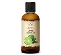 Huile Essentielle de Citron Vert 100 ml - Citrus Aurantifolia - pour Diffuseur et Lampe Aroma - le Savon et les Bougies - Sauna - Parfums d'Intérieur - Arôme d'agrumes - Aromathérapie