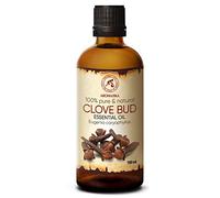 Huile Essentielle De Clou De Girofle 100 ml - Eugenia Caryophyllus - pour Diffuseur et Lampe Aroma - pour le Savon et les Bougies - Sauna - Aroma d'Intérieur - Parfum longue durée - Aromathérapie