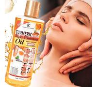 Huile essentielle de curcuma huile de Massage du visage corps diffuseur hydratant aromathérapie éclaircissante lissante corps visage soins de la peau 200m 2pcs A