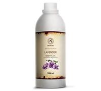 Huile Essentielle de Lavande - 1000ml - Lavandula Angustifolia pour Diffuseur - Aromathérapie - Pure et Naturelle - HE Lavande - Visage - Sauna - Détente - Apaisant - Bon Sommeil - Entretien des Tissu