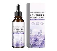 Huile essentielle de lavande pour le sommeil | 100 ml d'huile essentielle de lavande à absorption rapide | Huile de lavande hydratante pour l'hydratation en plein air et l'effet apaisant