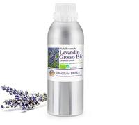 Huile essentielle de Lavandin Grosso Bio 1 Litre - Producteur Français en Drôme Provençale - 100% pure et naturelle - Distillerie Duffez