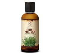 Huile Essentielle de Mélisse D’inde 100 ml - Cymbopogon Citratus - pour Diffuseur et Lampe Aroma - le Savon et les Bougies - Parfums d'Intérieur - Arôme frais - Aromathérapie