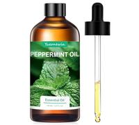 Huile essentielle de menthe poivrée 100 ml, pure huile parfumée d'aromathérapie pour diffuseur massage, bricolage, fabrication de savon, bougies, bain, cadeaux de Noël pour femmes