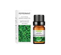 Huile Essentielle de Menthe Poivrée 2X10ML, Huile Essentielle Aromathérapie 100% Pure & Naturelle pour Diffuseur, Humidificateur, Huile de Menthe Poivrée Qualité, pour Massage, SPA, Bain, Sommeil