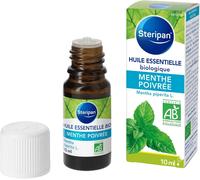 Huile Essentielle De Menthe Poivrée Bio-Pure Et Naturelle-Certifiée Agriculture Biologique-Bien-Être-10 Ml