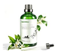 Huile Essentielle De Néroli 100ML, 100% Pure pour Peau, Cheveux，Diffuseur | Thérapeutique Huile Essentielle Fleur D'Oranger, Pour Savon, Bougies, Parfum, Détendre, Apaiser, Aromathérapie.
