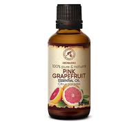 Huile Essentielle de Pamplemousse 50ml - Citrus Paradisi - Afrique du Sud - Pur & Naturelle - Aromathérapie - Relaxation - Spa - Diffuseur d'armes