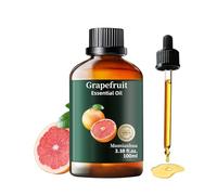 Huile Essentielle de Pamplemousse , Mumianhua Huile de Pamplemousse Naturelle pour Diffuseur, Aromathérapie, Peau, Massage, Bougies, Savon 100 ml