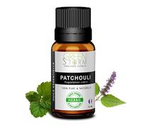 Huile Essentielle de Patchouli, Huile Essentielle - Diffusion, Cosmétique, Massage, Bain aromatique - DIY Bougie, Savon, Crème, Huile, Lotion - Peau Cheveux Green-Storm - 30ml