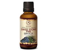 Huile Essentielle de Pin 50ml - Pur Huile de Pin Alpin - L'huile d’Est Bonne pour le Sauna - Diffuseur Aromatique Aromathérapie - Huile de Pin Suisse Naturel