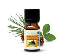 Huile Essentielle de Pin Sylvestre - 100% Pure et Naturelle - Utilisation en Diffusion pour l’Aromathérapie - Parfum Boisé Agréable - 10ml - Analysé et Conditionné en France - Zen’Arôme