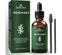 Huile Essentielle De Romarin 60ml ¿ Huile De Romarin Pour Cheveux, 100% Pure Et Naturelle Pour Aromathérapie, Diffuseurs, Soin De La Peau, Massages, Bains Et Relaxation