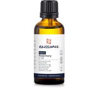 Huile Essentielle De Romarin Certifiée Bio (No. 108) - 50ml - Pure, Naturelle, Végan, Non Dilué - Pour Aromathérapie, Diffuseur, Humidificateur, Mélange Massage - Arôme Apaisant