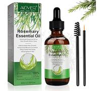 Huile Essentielle de Romarin pour Cheveux, Sourcils et Cils, Stimule la Croissance,Traitement de la Perte de Cheveux pour les Femmes et les Hommes 60ml