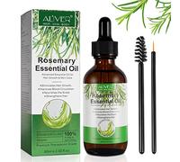 Huile Essentielle De Romarin Pour La Croissance Des Cheveux, Soins De La Peau - 100% Pure Organique Pour Les Sourcils, Cils, Nourrit Le Cuir Chevelu, Stimule La Croissance Des Cheveux 60ML