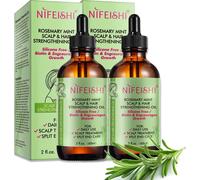 Huile essentielle de romarin Soin capillaire Soin de peau Sourcils Cils Bio Vegan 2x 60ml