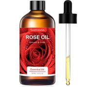 Huile Essentielle De Rose 100 Ml, Pures Huiles De Rose Pour Diffuseur, Huile Parfumée D'aromathérapie Pour Massage, Bricolage, Fabrication De Savon, Bougies, Bain Relaxant, Cadeaux Pour Femmes, Noël
