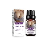 Huile essentielle de soin des seins, raffermissant et relevant, complet et dodu, traitement de massage de la poitrine, amélioration de l'élargissement, ingrédients naturels 10 ml