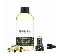 Huile essentielle de thé blanc,100ml Huile essentielle pour diffuseur, désodorisant et spray d'ambiance - Longue durée, notes de thé, de néroli et de bergamote - Parfum d'hôtel，1PC