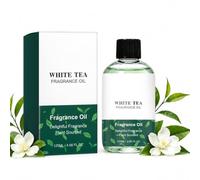 Huile Essentielle De Thé Blanc 100ml, Naturelle Thé Blanc Huile Parfum Pour Bougie, Diffuseur Et Soin Du Linge, Parfum Doux Et Apaisant Pour La Maison，Thé blanc