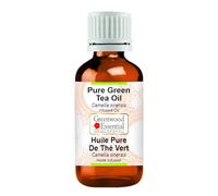 Huile essentielle de thé vert pur Greenwood Essential (Camellia sinensis） 100% naturel de qualité thérapeutique infuséd 15ml (0,50 oz)