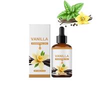 Huile essentielle de vanille bio - Huile essentielle de vanille bio naturelle pour la peau, le corps et les cheveux - Arôme doux et chaud - Huile parfumée longue durée - Huile essentielle pour bougies