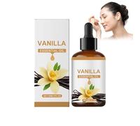 Huile essentielle de vanille bio, Huile essentielles de vanille bio naturelle pour la peau, Arôme doux et chaud, Huile parfumée longue durée, Huile essentielle pour bougies (1P)