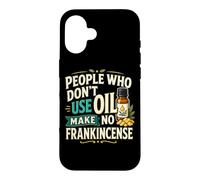 Huile Essentielle d'encens pour aromathérapie Humour Coque pour iPhone 16
