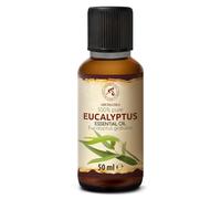 Huile Essentielle d'Eucalyptus 50 ml - Eucalyptus Globulus - pour Diffuseur et Lampe Aroma - le Savon et les Bougies - Parfums d'Intérieur - Arôme frais - Aromathérapie