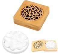Huile Essentielle Diffuseur,Diffuseur Ceramique Huiles Essentielles,Diffuseur D Huile Essentielle,Galet Diffuseur Huile Essentielle,Boîte À Parfum En Bois,Plâtre Pour Bureau,Salon