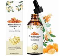 Huile Essentielle Encens, Huile Essentielle Pour Diffuseur, 60ml Frankincense Essential Oil Pure Et Naturelle Pour Visage, Diffuseur, Essence Liftante Et Raffermissante, Anti-âge Et Anti-Rides (1PC)