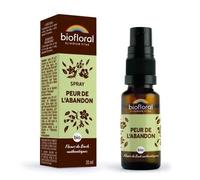 BIOFLORAL - Peur de l'Abandon - BIO DEMETER - Spray 20 ML - Equilibre Emotionnel - Fleurs de Bach Authentiques