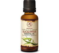 Huile Essentielle Eucalyptus 30ml - 100% Naturel - Eucalyptus Globulus Pour Beauté - Sauna - Aromathérapie - Diffuseur D'arômes - Lampe À Parfum