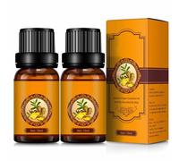 Huile Essentielle Gingembre Bio,2025 Nouveau huile essentielle gingembre,Parfum Frais Épicé,Huile de Massage, Huile de Gingembre, Essentielle Huile,Masser pour Réchauffer, Détendre,Energisante (2)