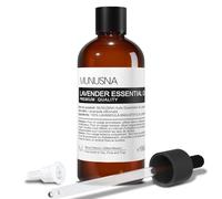 Huile Essentielle Lavande 100ML, MUNUSNA Huiles Essentielles pour Diffuseur Brûleur, DIY Savon, Bougies, Massage, Huile de Lavande Pure Naturelle Dormez Mieux, Lavender Oil