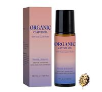 Huile essentielle naturelle pour corps de ricin, huile de ricin, huile de ricin pure et organique pour la peau et les soins du corps, huile de massage, réduction des rides et raffermissante pour les