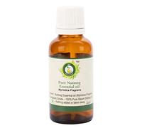 Huile essentielle noix de muscade | Myristica Fragrans | Huile noix de muscade | Pour peau | 100% pur | Distilléé vapeur | Grade thérapeutique | Nutmeg Essential Oil | 15ml | 0.507oz By R V Essential