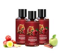 Huile Essentielle Pomme & Cannelle, Huile Parfumée d’Automne pour Diffuseur, Parfum d’Automne, Aromathérapie pour la Maison, Massage, Fabrication de Savons et Soins du Corps (3PC)