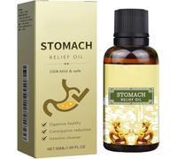 Huile essentielle pour le soulagement de l'estomac : Soulage la diarrhée et les gaz, soulage la constipation et purifie les intestins. Convient aux hommes et aux femmes.